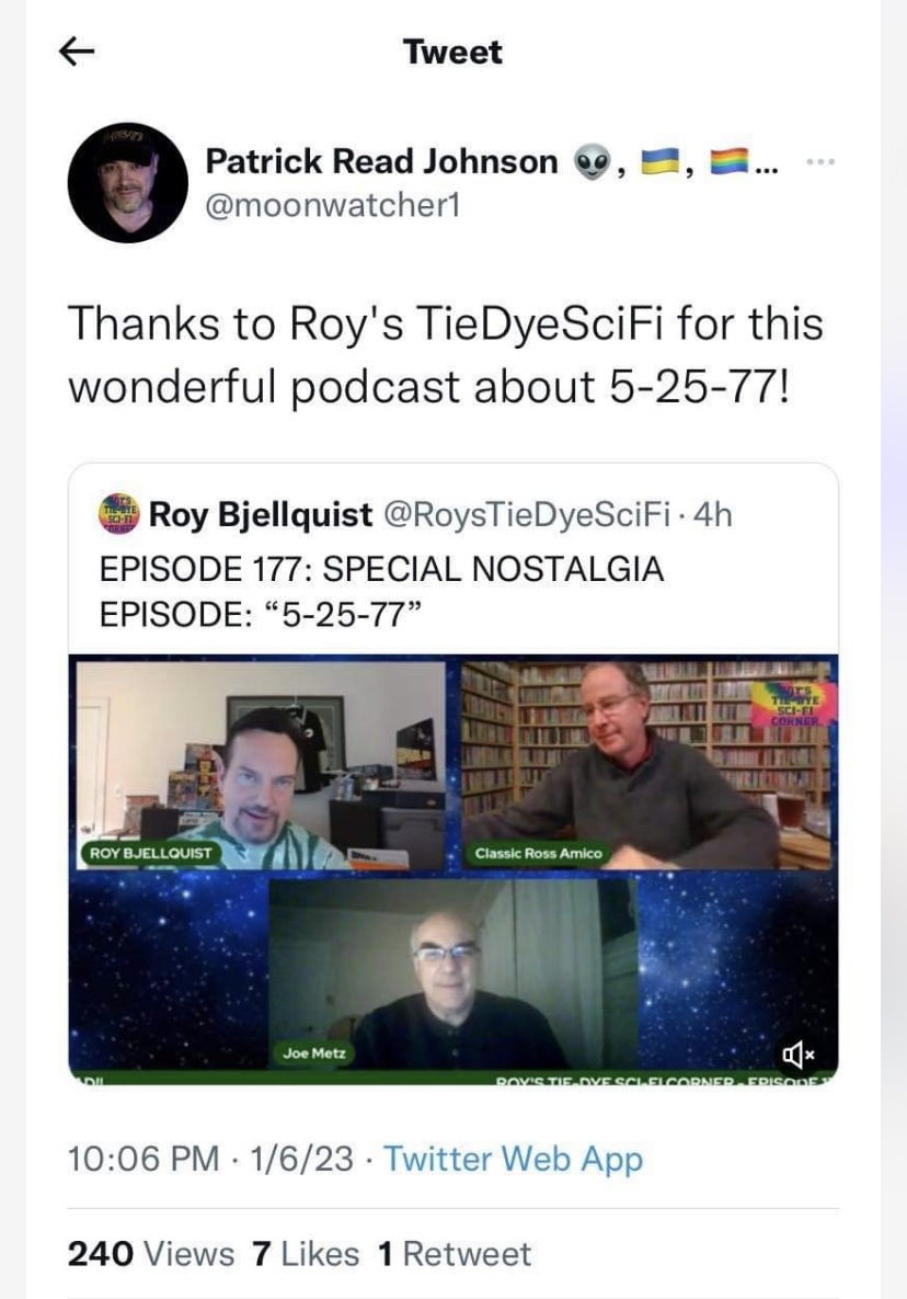 5-25-77 Film Memories Sci-Fi & Filmmaking