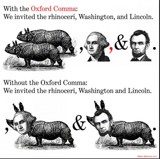 Presidents Day and the Oxford Comma Debate