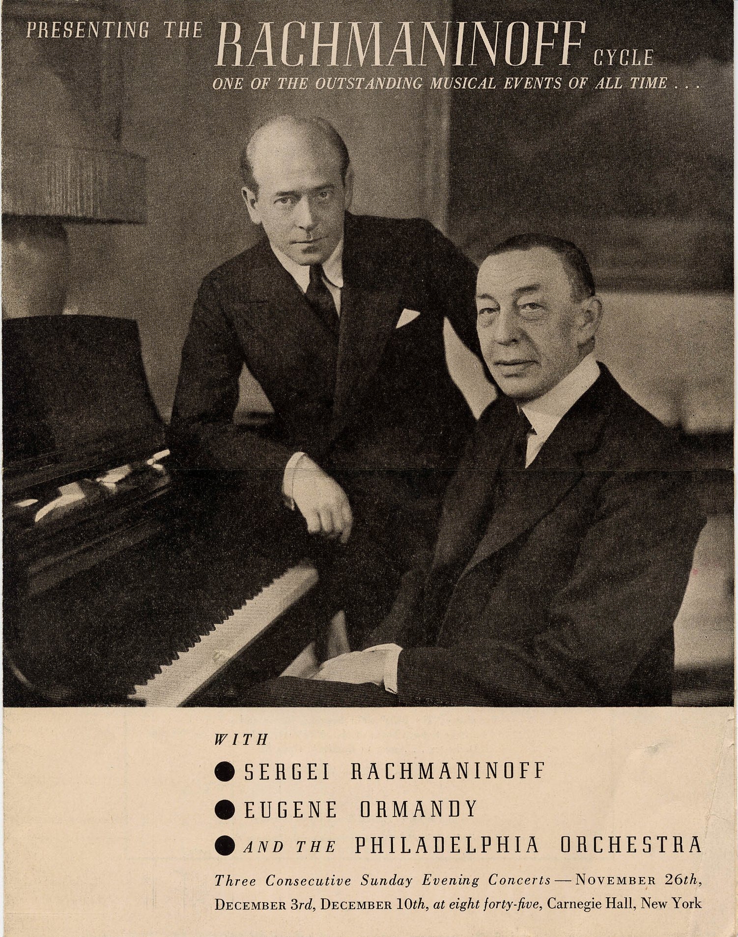 Rachmaninoff at 150 Anniversary Celebration