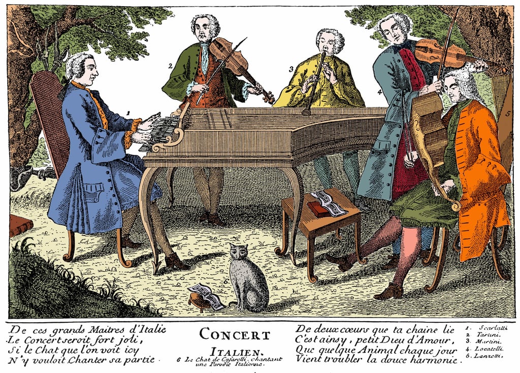 Scarlatti’s Cat Fugue and Tartini’s Devil Trill