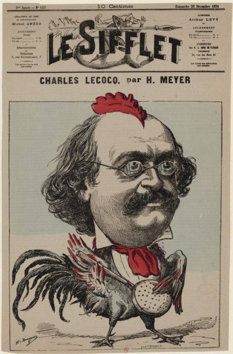 Charles Lecocq Birthday & “Mam’zelle Angot”