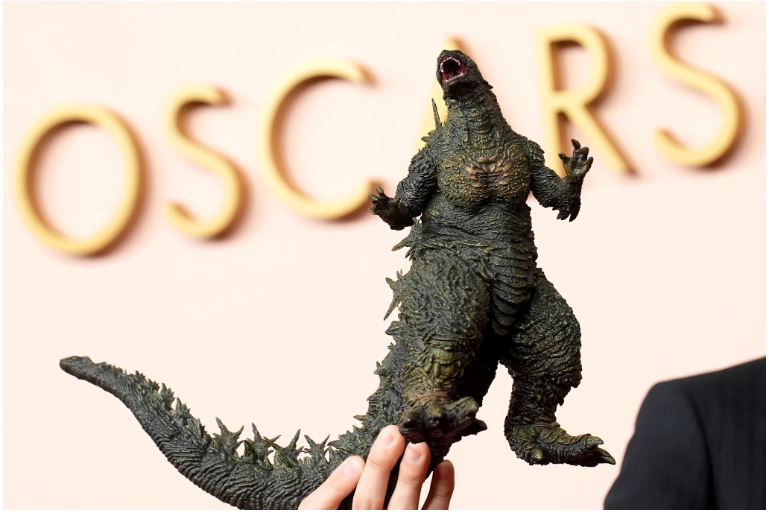 Godzilla Wins Oscar Godzilla Minus One