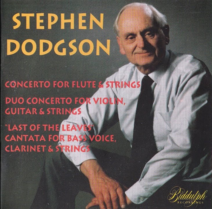 Stephen Dodgson Centenary Broadcast