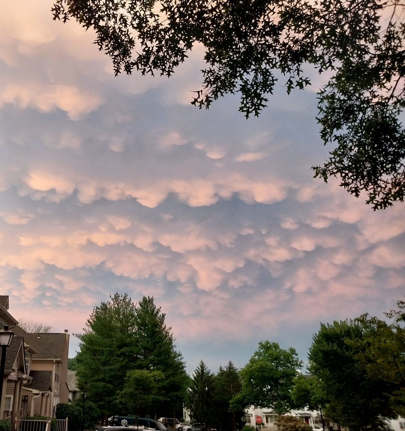 Strange Skies Over PA and NJ