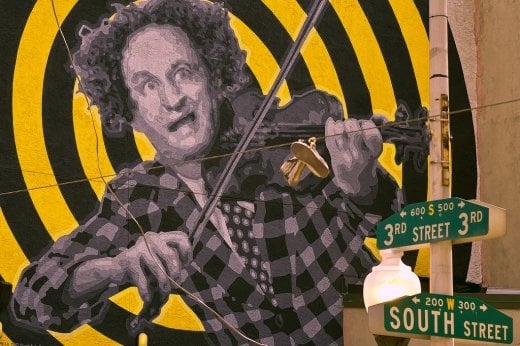 Larry Fine The Stooge From Philly