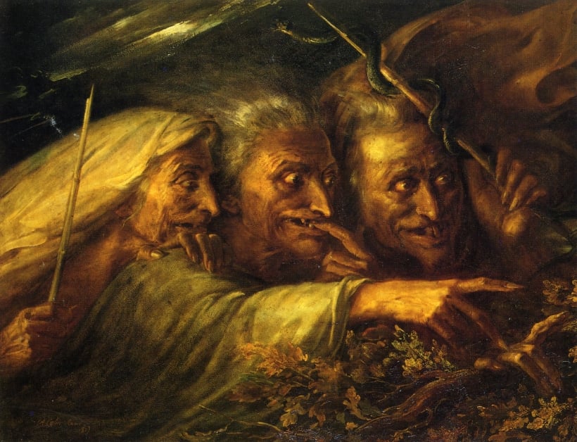 Verdi’s Goth Macbeth Witches Halloween Day 10