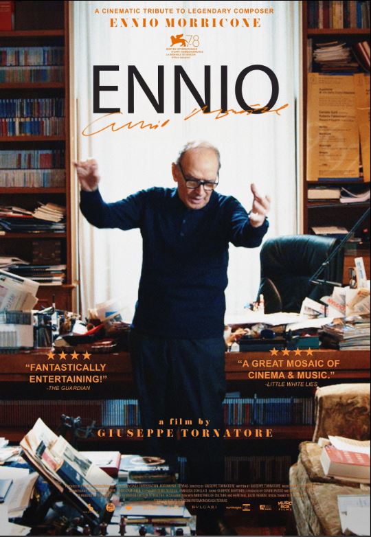 Ennio Morricone Birthday Tribute & “Ennio” on Kanopy