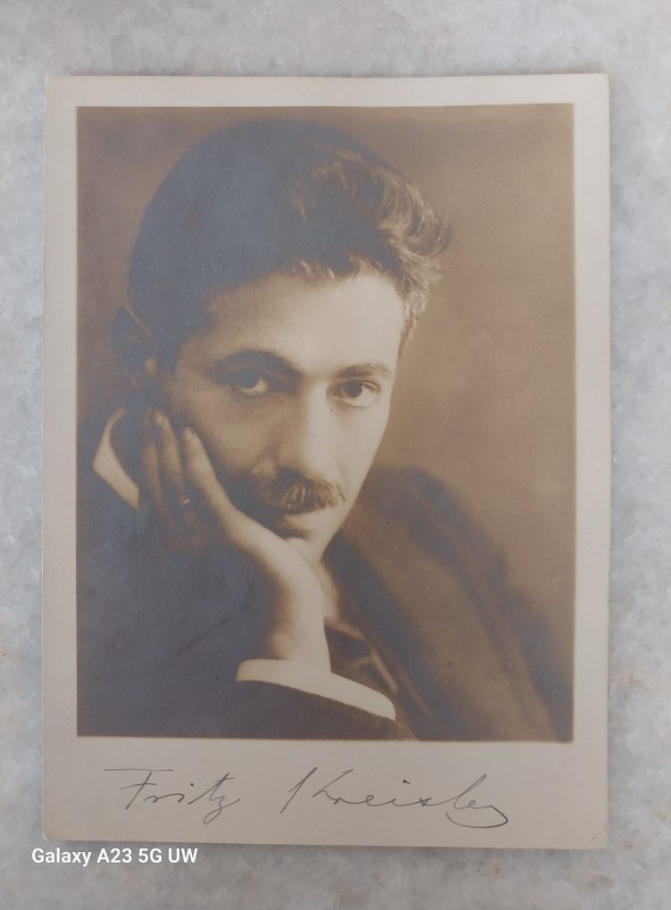 Fritz Kreisler Autograph Find