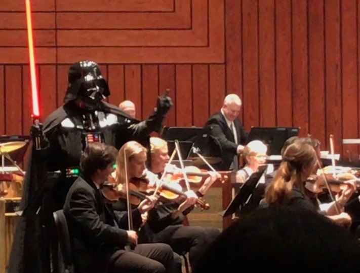 Haydn Birthday Symphony Darth Vader’s Tune
