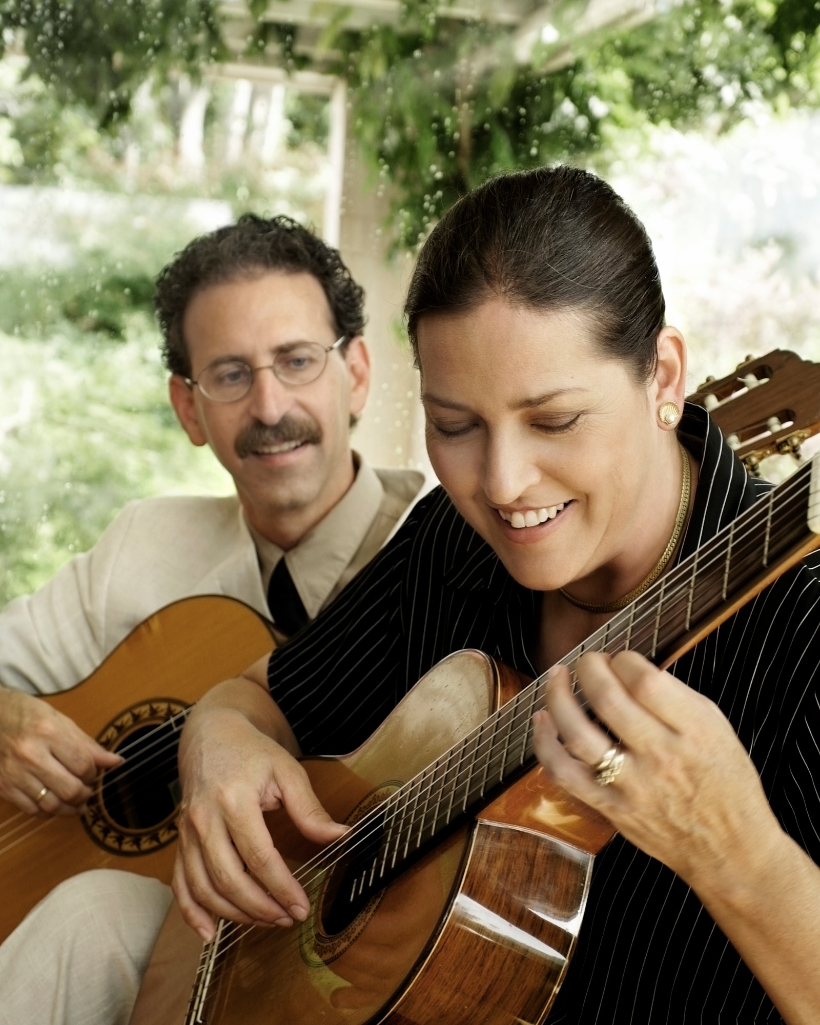 NJ Outdoor Concert Newman Oltman Guitar Duo