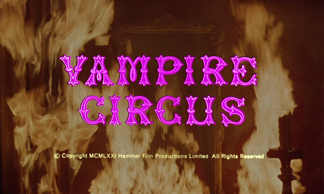 Circus Movie Music Vampire Circus & More