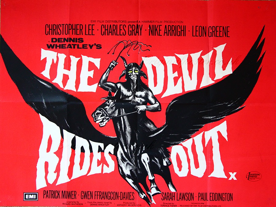 The Devil Rides Out Hammer Horror Christopher Lee