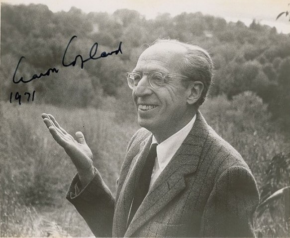 Aaron Copland Birthday Celebration