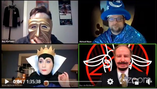 Mad Monster Party Movie Review Halloween Crossover
