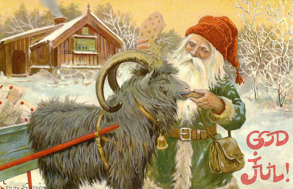 Yule Goat Krampus and Dark Christmas Lore