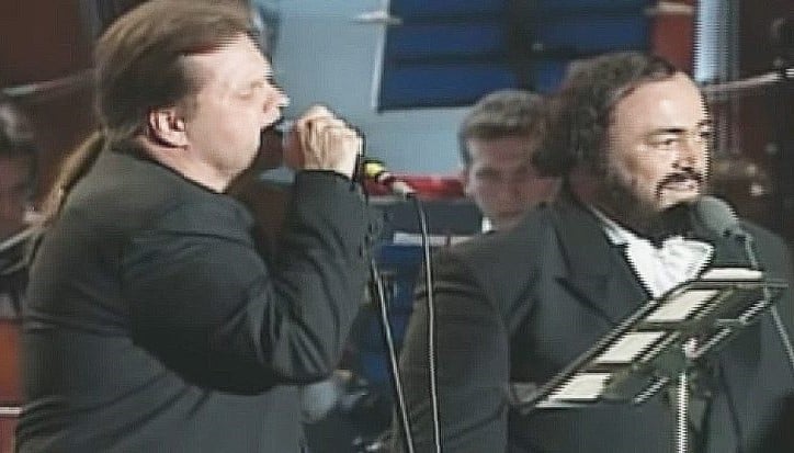 Pavarotti Meat Loaf Unexpected Duet