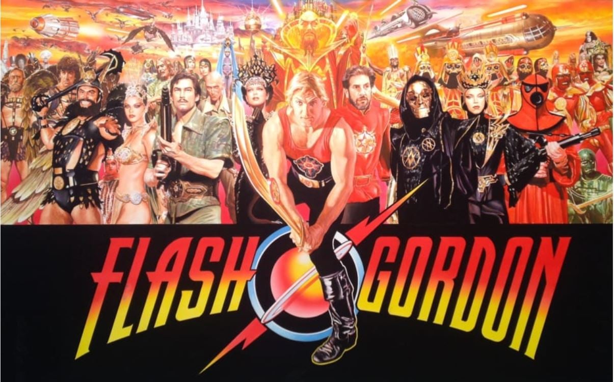 Flash Gordon Movie Mania A Colorful Celebration