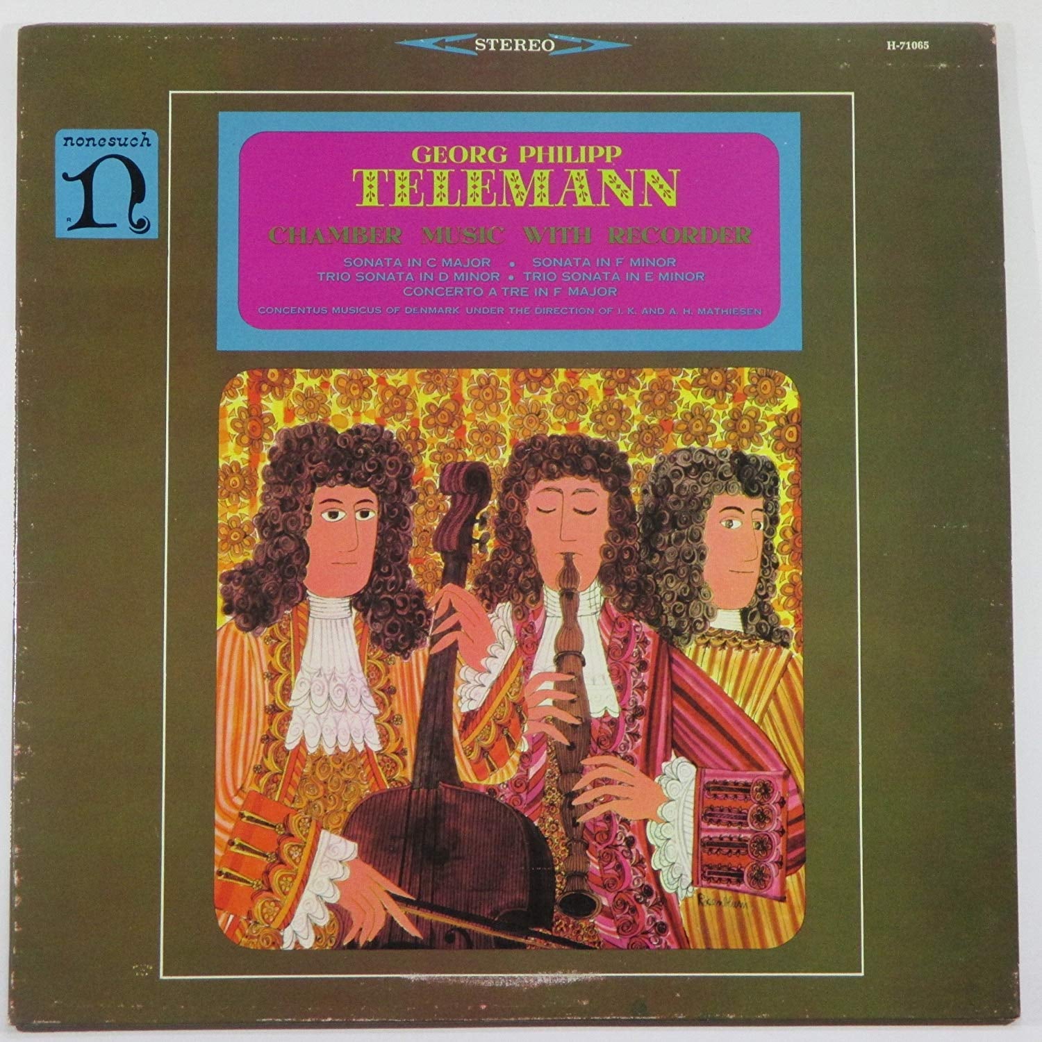 Telemann Nonesuch Records Groovy Covers