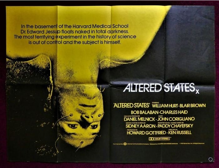 Altered States William Hurt Float Tank Friday