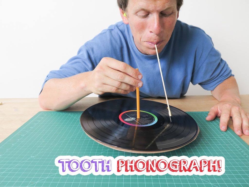 Tooth Phonograph Hear Vinyl After Apocalypse