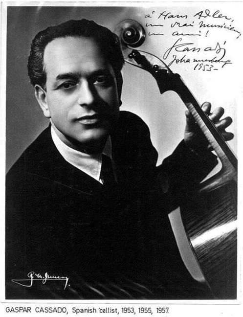 Gaspar Cassadó Rediscovered on The Classical Network