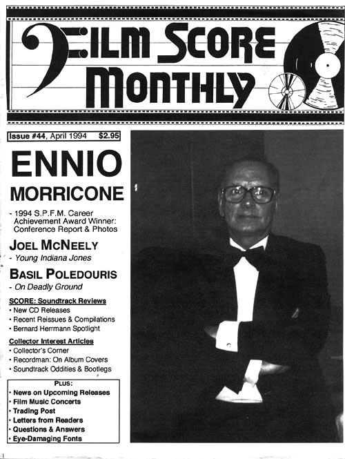 Film Score Monthly Memories and Back Issues