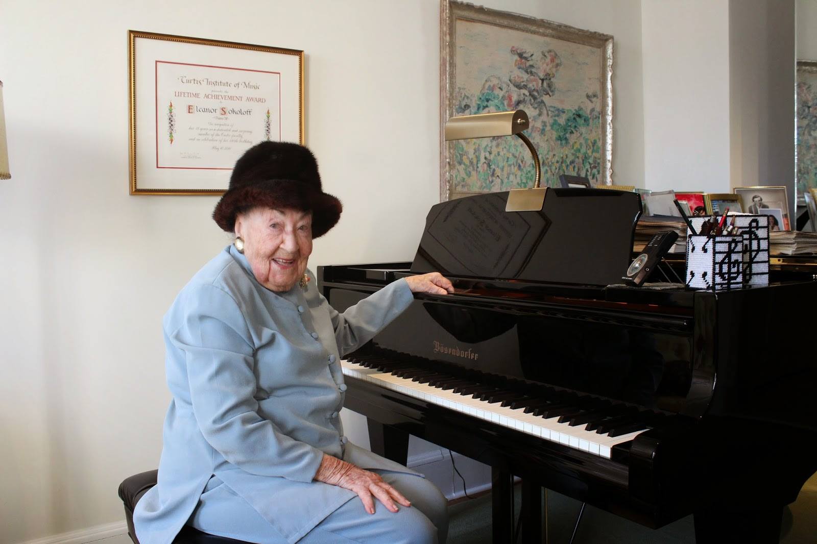Eleanor Sokoloff Turns 104