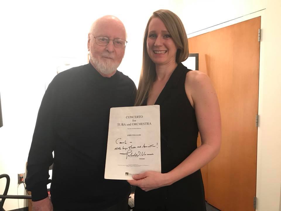 Salterello Vivace to the Philadelphia Orchestra for John Williams’ Tuba Concerto