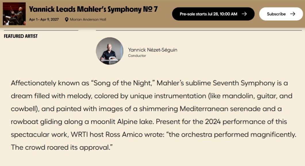 “Big Five” Orchestra Quotes Classic Ross Amico