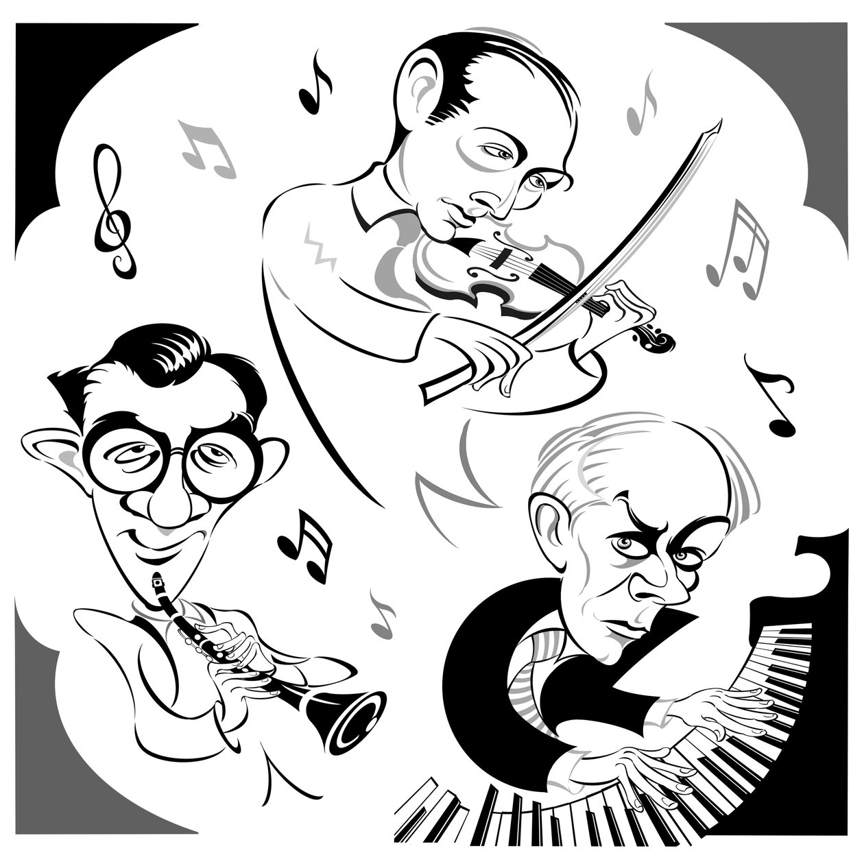 Contrasts:  Béla Bartók and Benny Goodman