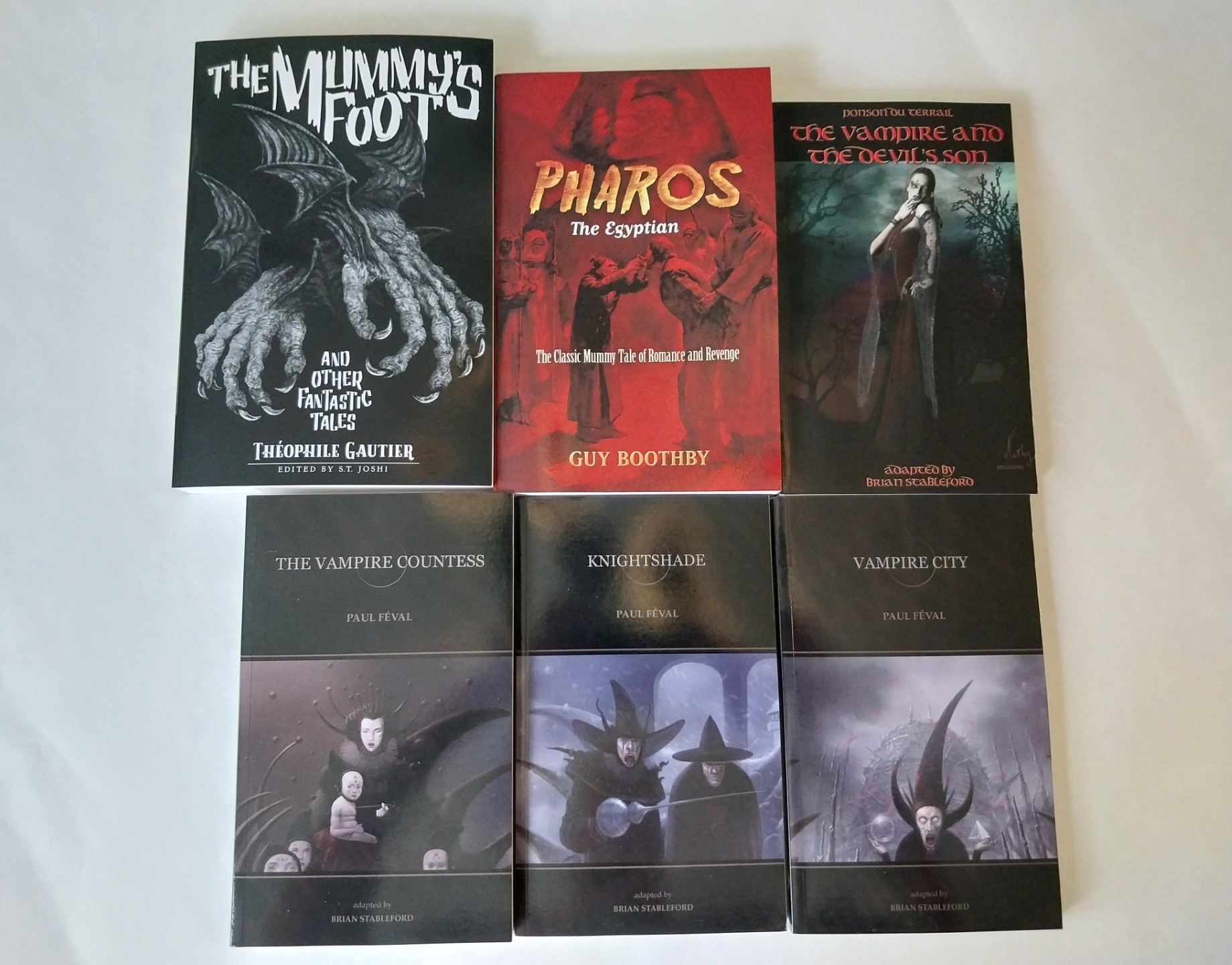 Exhumed Vampire and Mummy Fiction for Halloween